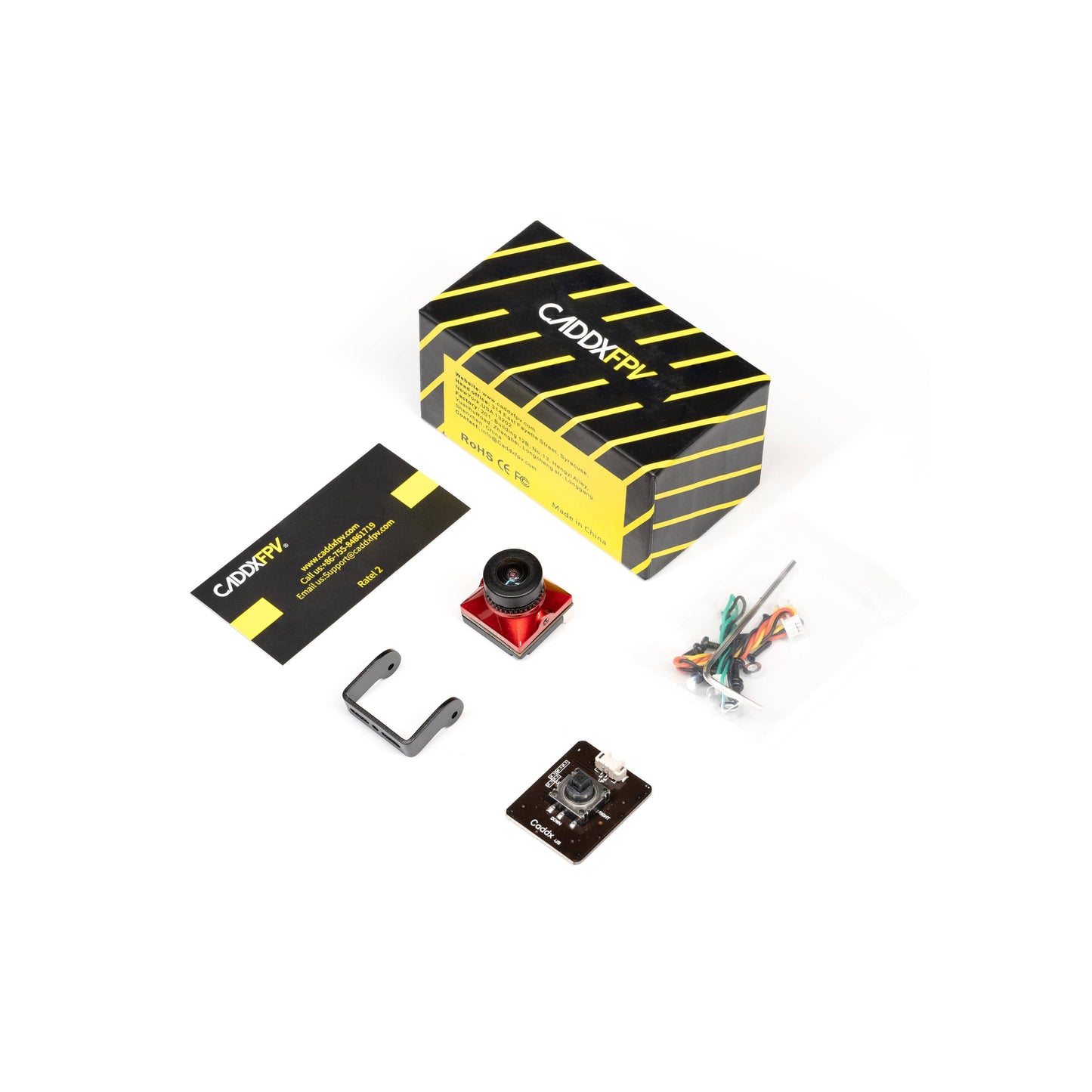 Ratel 2 caddxfpv micro size starlight low latency freestyle FPV camera - Caddxfpv